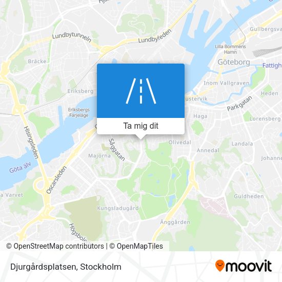 Djurgårdsplatsen karta