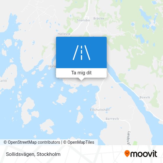 Sollidsvägen karta