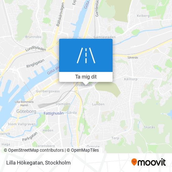 Lilla Hökegatan karta