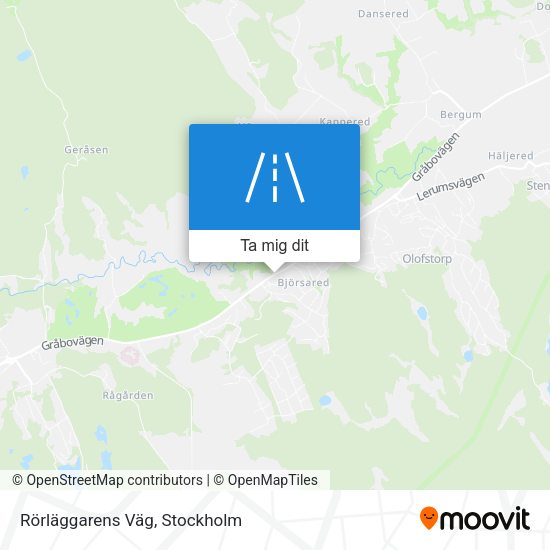 Rörläggarens Väg karta