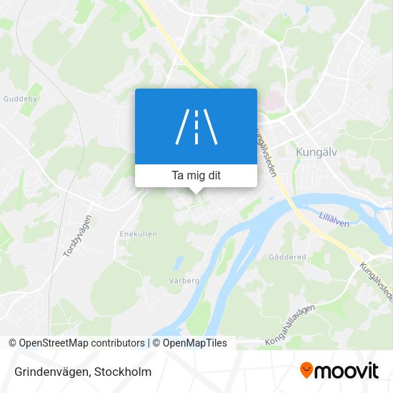 Grindenvägen karta