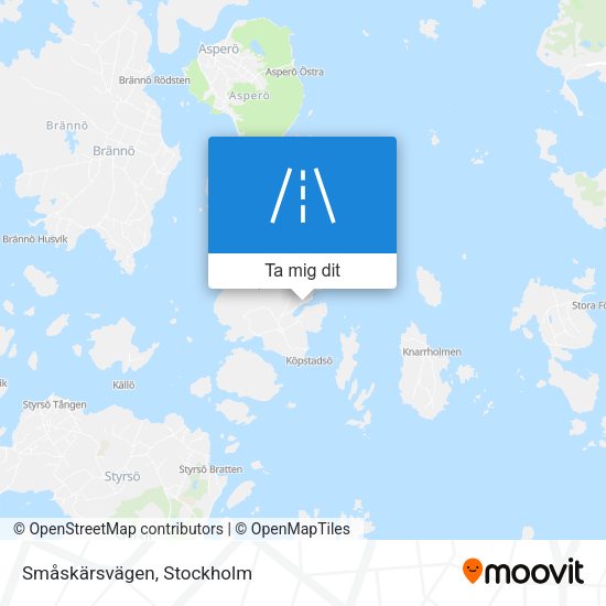 Småskärsvägen karta