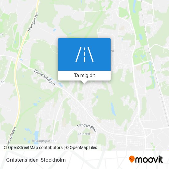 Gråstensliden karta