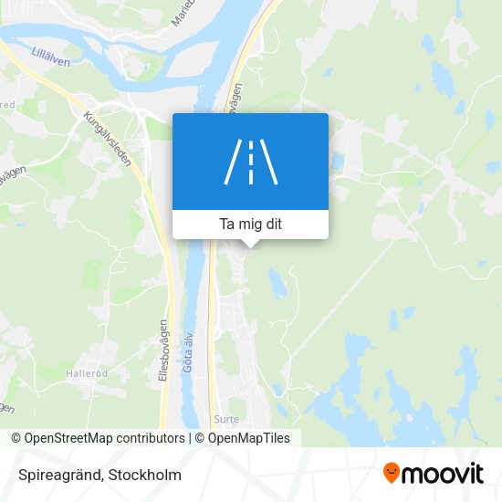 Spireagränd karta