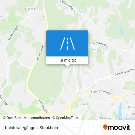 Kulstötaregången karta