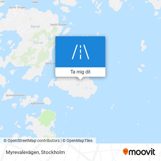 Myrevalevägen karta