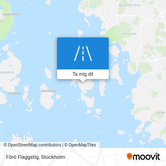 Förö Flaggstig karta