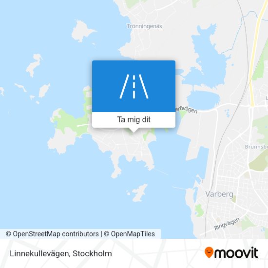Linnekullevägen karta