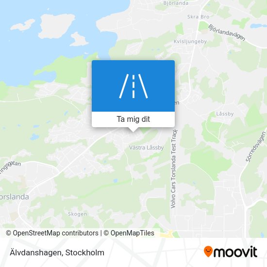 Älvdanshagen karta