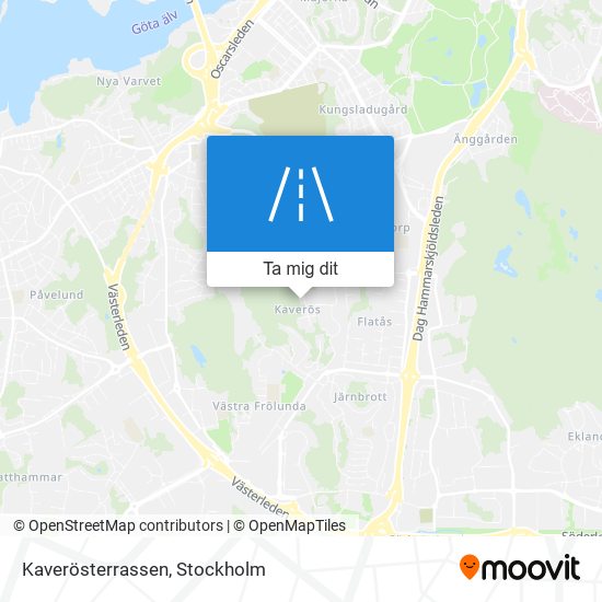 Kaverösterrassen karta