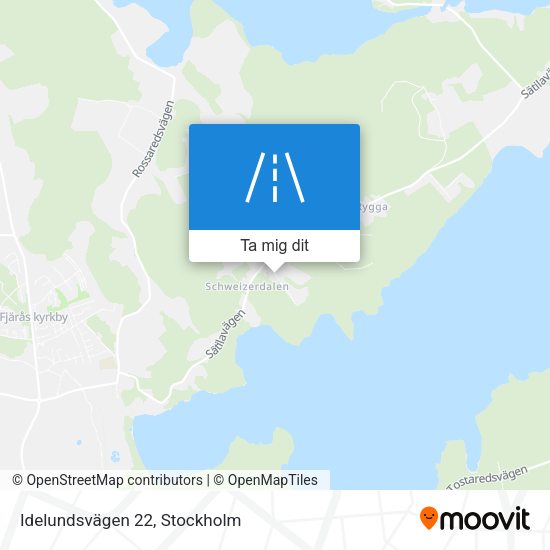 Idelundsvägen 22 karta