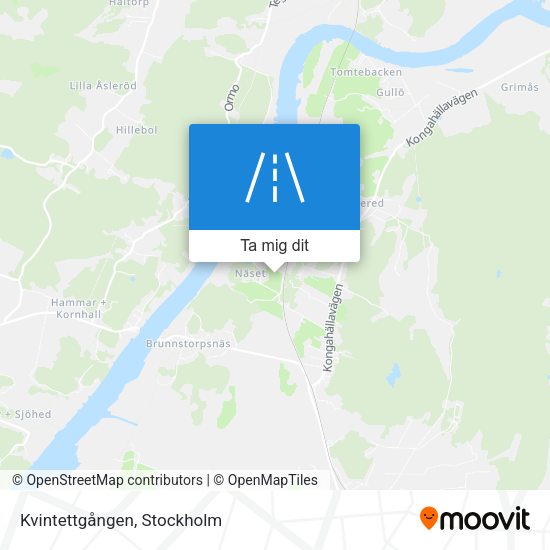 Kvintettgången karta
