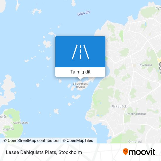 Lasse Dahlquists Plats karta