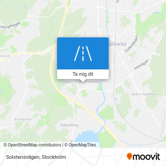 Solstensvägen karta