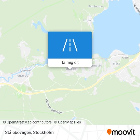 Stålebovägen karta