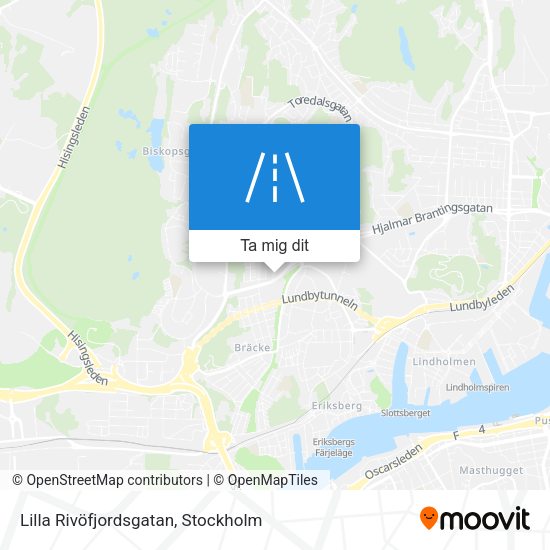 Lilla Rivöfjordsgatan karta