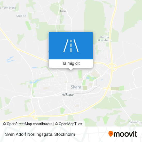 Sven Adolf Norlingsgata karta
