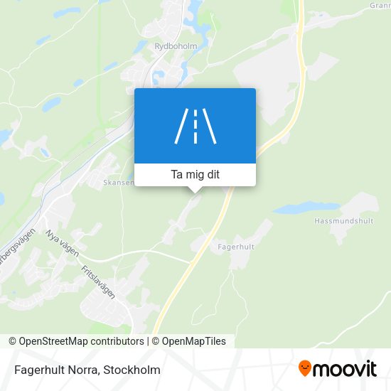Fagerhult Norra karta