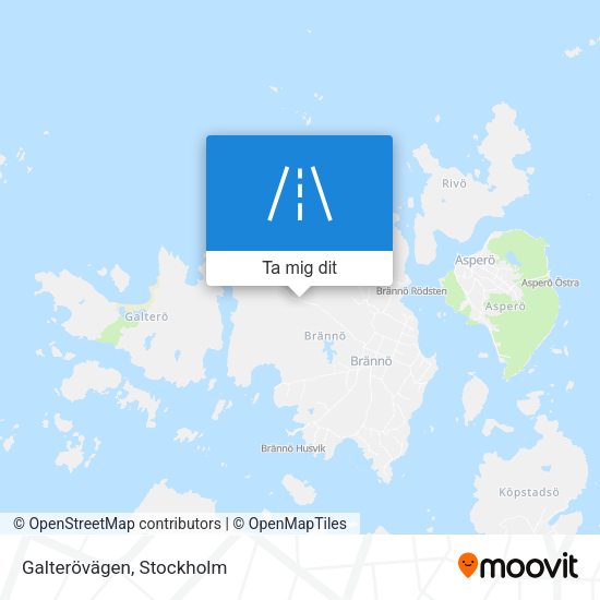 Galterövägen karta