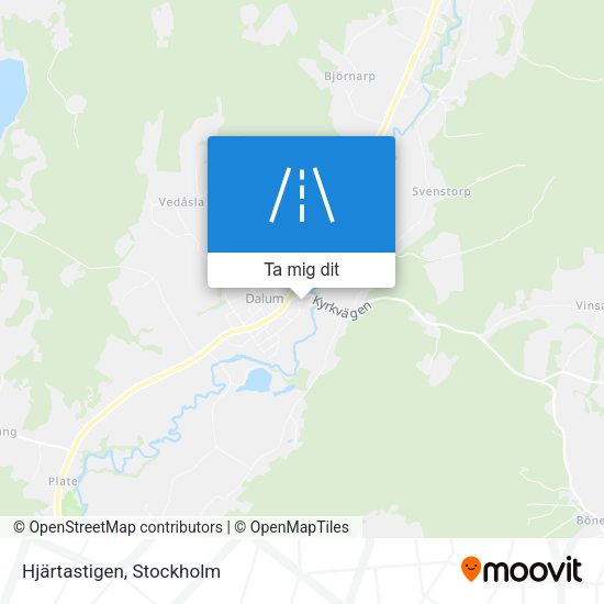 Hjärtastigen karta