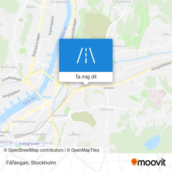 Fåfängan karta