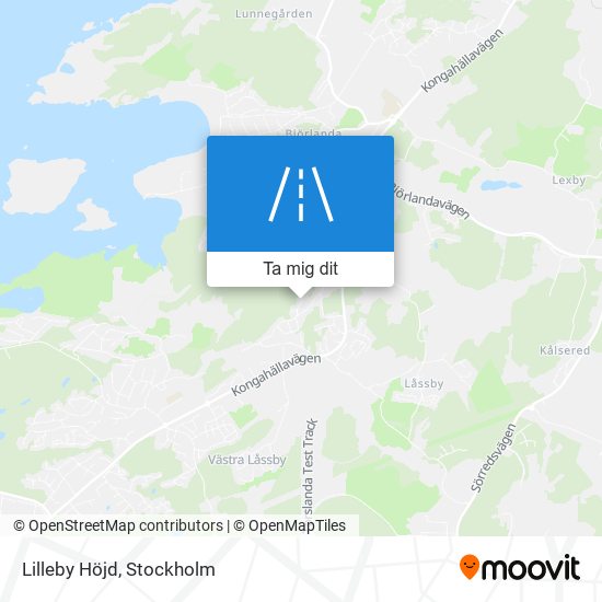 Lilleby Höjd karta