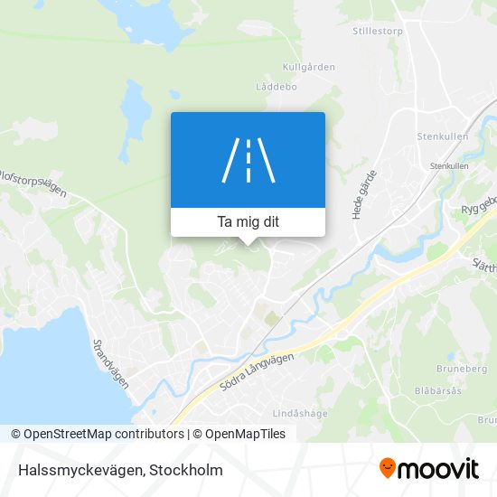 Halssmyckevägen karta