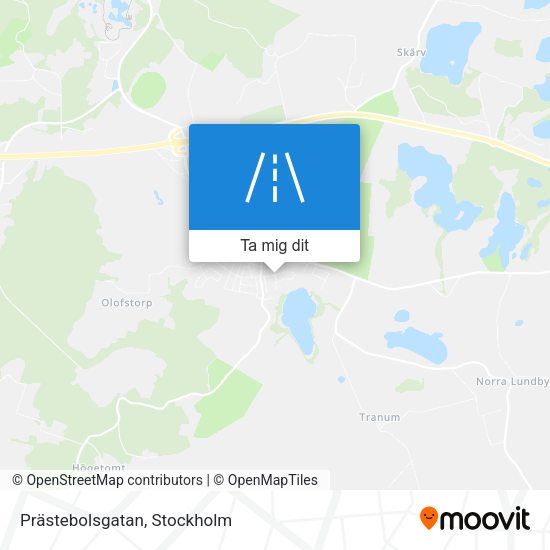 Prästebolsgatan karta