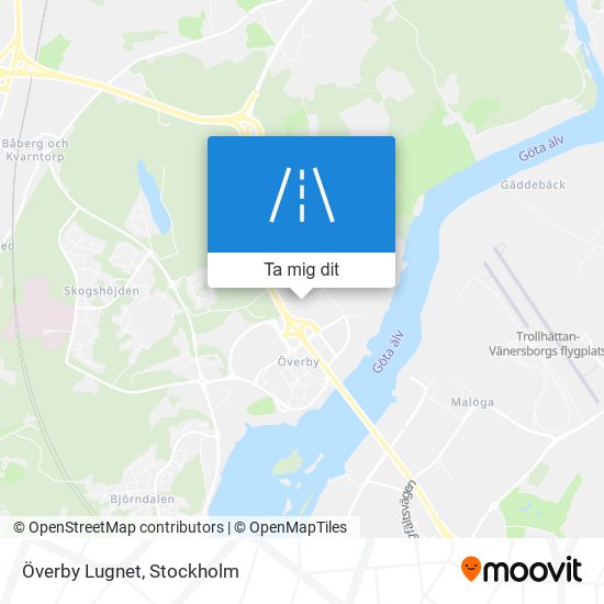 Överby Lugnet karta