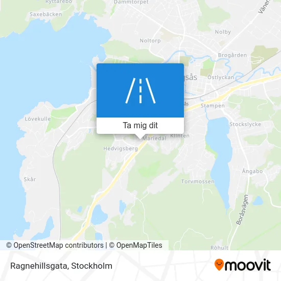 Ragnehillsgata karta
