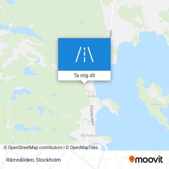 Rämnåliden karta