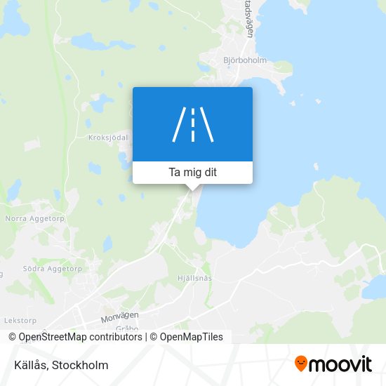 Källås karta