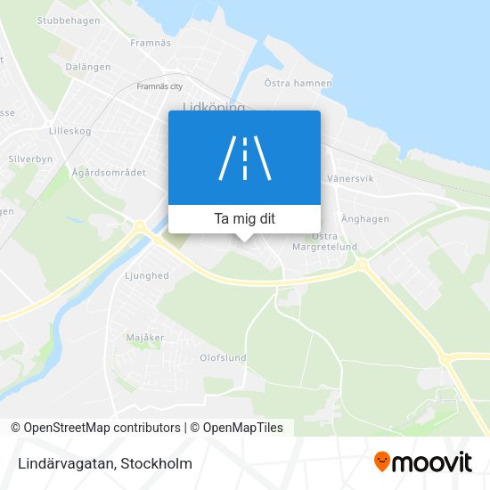 Lindärvagatan karta