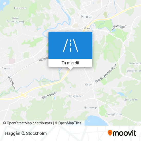 Häggån Ö karta