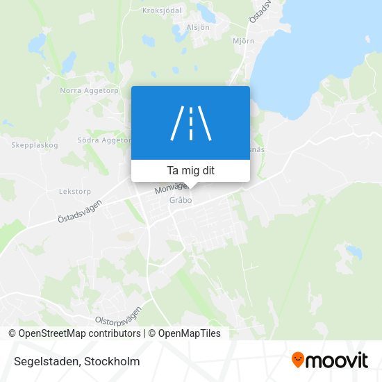 Segelstaden karta