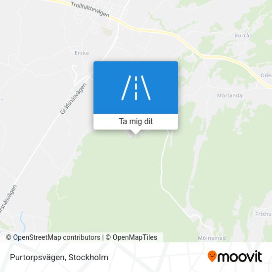Purtorpsvägen karta