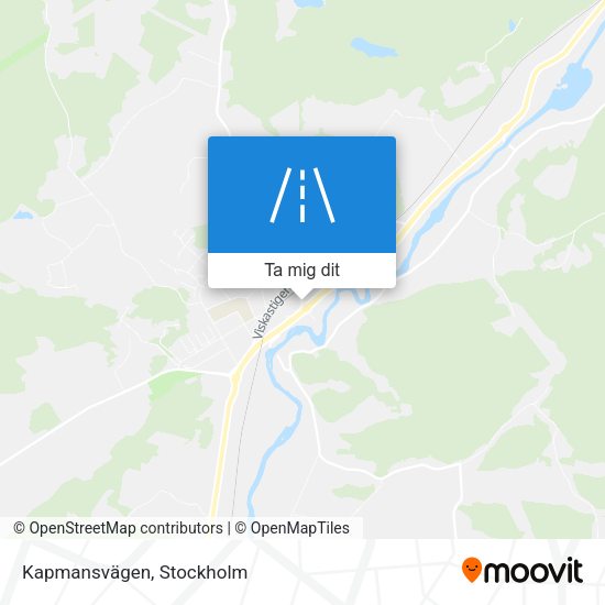 Kapmansvägen karta