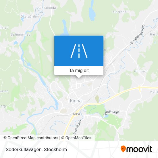 Söderkullavägen karta