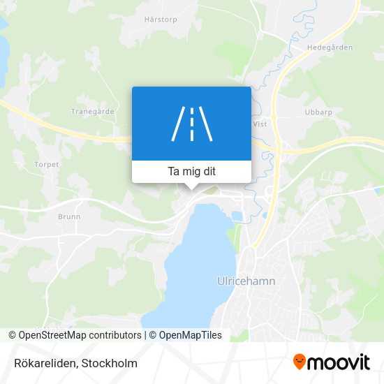 Rökareliden karta