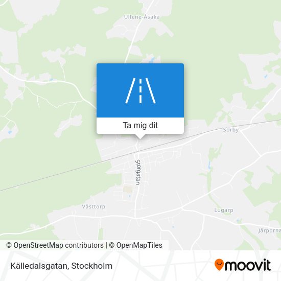 Källedalsgatan karta