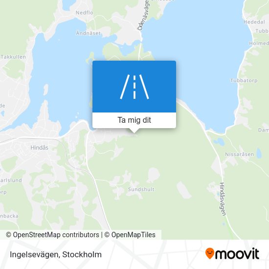 Ingelsevägen karta