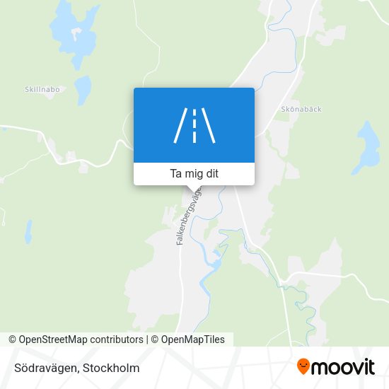 Södravägen karta