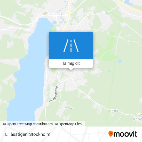 Lillåsstigen karta