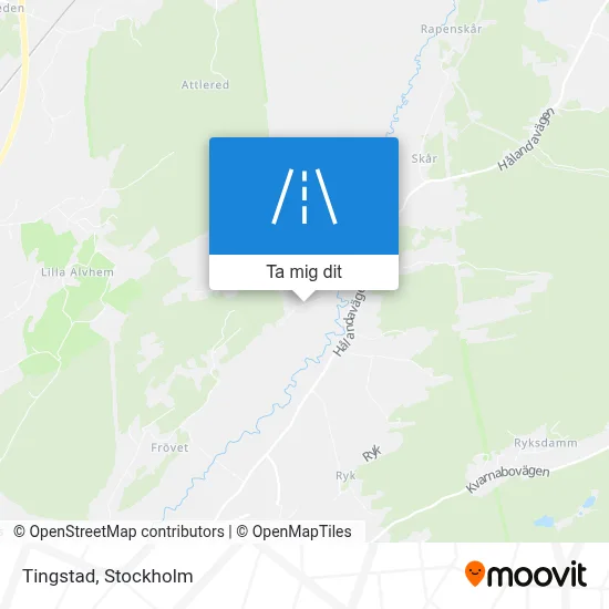 Tingstad karta