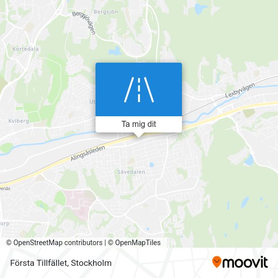 Första Tillfället karta