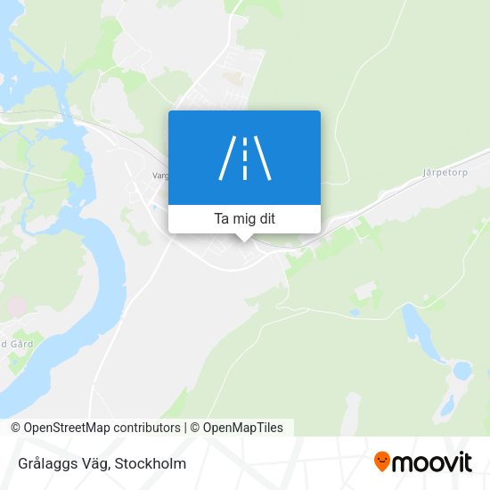 Grålaggs Väg karta
