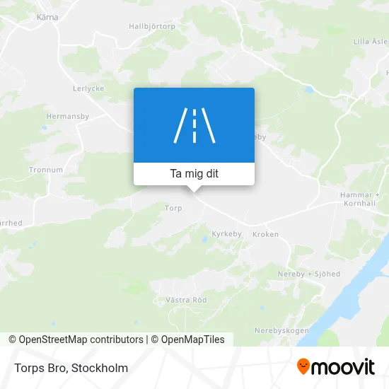 Torps Bro karta