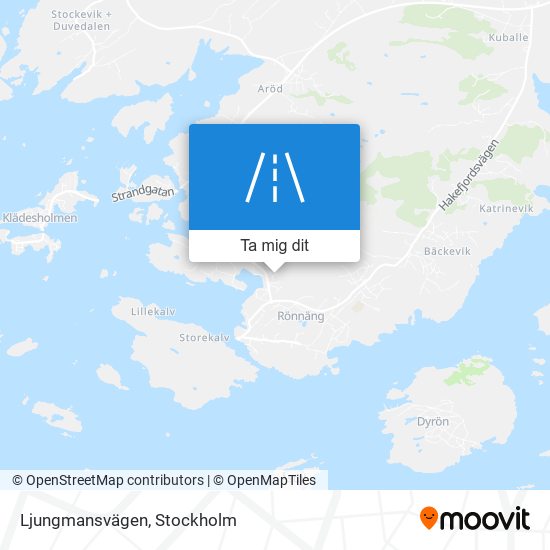 Ljungmansvägen karta