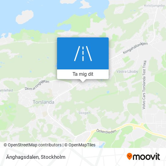 Änghagsdalen karta