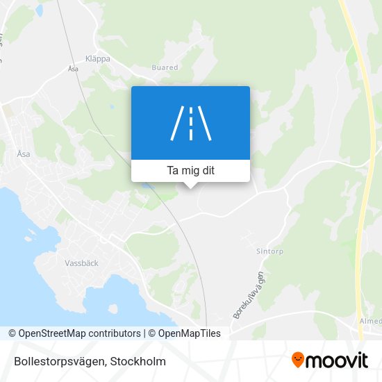 Bollestorpsvägen karta